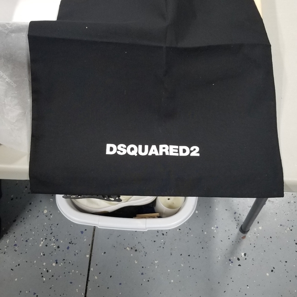 Dsquared Strait Jacket Sneakers in Oxblood red - Picture 4 of 8